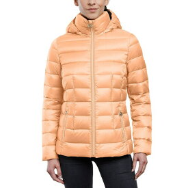 マイケルコース レディース ジャケット＆ブルゾン アウター Women's Hooded Packable Down Shine Puffer Coat, Created for Macy's Desert Flower