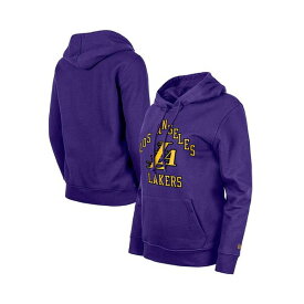 ニューエラ レディース パーカー・スウェットシャツ アウター Women's Purple Los Angeles Lakers 2023/24 City Edition Pullover Hoodie Purple