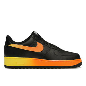 Nike ナイキ メンズ スニーカー 【Nike Air Force 1 Low】 サイズ US_8(26.0cm) Black Yellow Orange