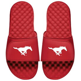 アイスライド メンズ サンダル シューズ SMU Mustangs ISlide Primary Slide Sandals Red