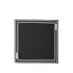 �W���[�v ���f�B�[�X �}�t���[�E�X�g�[���E�X�J�[�t �A�N�Z�T���[ Adaliz polka-dot fringed-trim scarf Black
