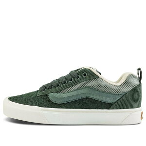 Vans �o���Y �����Y �X�j�[�J�[ �yVans Knu Skool 'Olive' VN0009QCOLV�z �T�C�Y US_6.5(24.5cm)