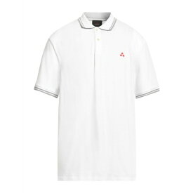 【送料無料】 ピューテリー メンズ ポロシャツ トップス Polo shirts White