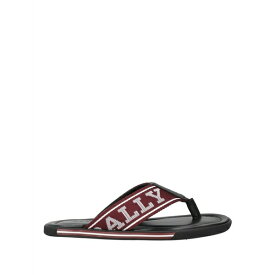 【送料無料】 バリー メンズ サンダル シューズ Thong sandals Burgundy