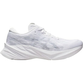アシックス メンズ ランニング スポーツ ASICS Men's Novablast 3 Running Shoes White/Grey