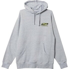 クイックシルバー メンズ パーカー・スウェットシャツ アウター Quiksilver Men's Return to the Moon Hoodie Athletic Heather