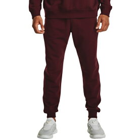 アンダーアーマー メンズ カジュアルパンツ ボトムス Under Armour Men's Playback Performance Fleece Joggers Deep Red