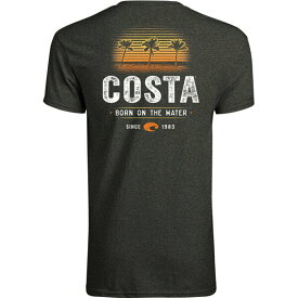 コスタデルマール メンズ シャツ トップス Costa Del Mar Men's Founders Beach T-Shirt Dark Heather