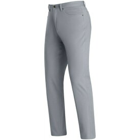 フットジョイ メンズ カジュアルパンツ ボトムス FootJoy Men's Sueded Cotton Twill 5-Pocket Golf Pants Light Grey