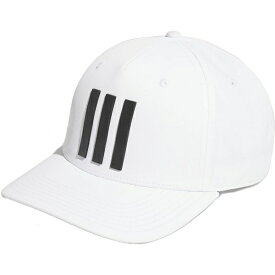 アディダス メンズ 帽子 アクセサリー adidas Men's 2022 3-Stripes Tour Golf Hat White