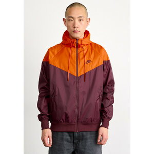 iCL Y WPbgu] AE^[ Light jacket - burgundy crush/safety orange
