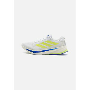 AfB_X Y jO X|[c SUPERNOVA RISE 2 - Road running shoes - footwear white/zero metallic/pulse lime