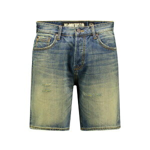 �r���I�l�A�{�[�C�Y�N���u �����Y �J�W���A���p���c �{�g���X Pulsar distressed-finish shorts Blue