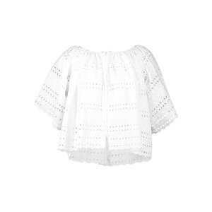 �t�F�C�X�t�� ���f�B�[�X �V���c �g�b�v�X Milta top White