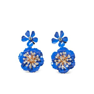�L�������C�i�w���� ���f�B�[�X �s�A�X���C�������O �A�N�Z�T���[ Flower drop earrings Gold