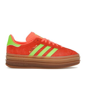 adidas �A�f�B�_�X ���f�B�[�X �X�j�[�J�[ �yadidas Gazelle Bold Solar Orange Solar Green (Women's)�z �T�C�Y US_9(26.0cm) Solar Orange / Solar Green / Gum M2