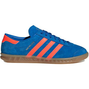 adidas �A�f�B�_�X ���f�B�[�X �X�j�[�J�[ �yadidas Hamburg Blue Bird Solar Orange (Women's)�z �T�C�Y US_6(23.0cm) Blue Bird/Solar Orange/Gum