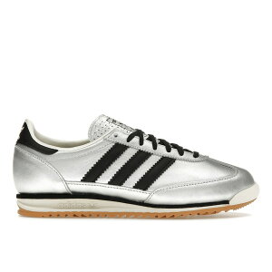 adidas �A�f�B�_�X ���f�B�[�X �X�j�[�J�[ �yadidas SL 72 OG Silver Metallic Black Gum (Women's)�z �T�C�Y US_9(26.0cm) Silver Metallic/Core Black/Off White