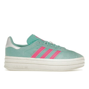 adidas AfB_X fB[X Xj[J[ yadidas Gazelle Bold Flash Aqua Lucid Pink (Women's)z TCY US_6(23.0cm) Flash Aqua/Lucid Pink/Cloud White