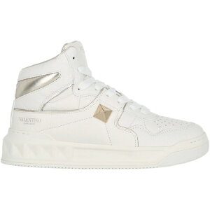Valentino @eBm fB[X Xj[J[ yValentino One Stud High-Top White Platinum (Women's)z TCY EU_36.5(23cm) White Platinum
