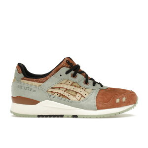 ASICS �A�V�b�N�X �����Y �X�j�[�J�[ �yASICS Gel-Lyte III OG COSTS Cane Vine�z �T�C�Y US_8.5(26.5cm) Brown/Pea Green