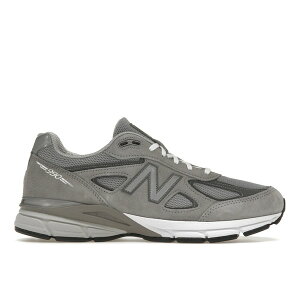 New Balance �j���[�o�����X �����Y �X�j�[�J�[ �yNew Balance 990v4 MiUSA Grey Silver�z �T�C�Y US_5(23.0cm) Grey/Silver