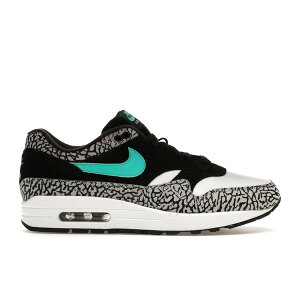 Nike �i�C�L �����Y �X�j�[�J�[ �yNike Air Max 1 atmos Elephant (2017)�z �T�C�Y US_6.5(24.5cm) Medium Grey/Clear Jade-Black-White