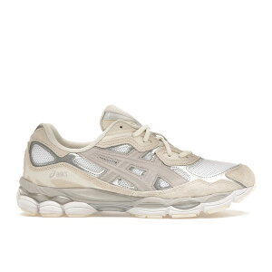 ASICS �A�V�b�N�X �����Y �X�j�[�J�[ �yASICS Gel-NYC White Oyster Grey�z �T�C�Y US_M_4 White/Oyster Grey