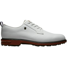 フットジョイ メンズ ゴルフ スポーツ FootJoy Men's DryJoys Field Premiere Series Spikeless Golf Shoes White/Red