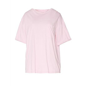 【送料無料】 ノー.W レディース Tシャツ トップス T-shirts Pink