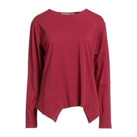 【送料無料】 ヨーロピアンカルチャー レディース Tシャツ トップス T-shirts Brick red