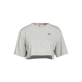 【送料無料】 ヌメロ ヴェントゥーノ レディース カットソー トップス T-shirts Grey