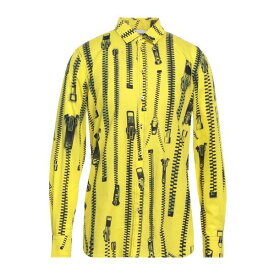 【送料無料】 モスキーノ メンズ シャツ トップス Shirts Yellow