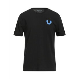 【送料無料】 トゥルーレリジョン メンズ Tシャツ トップス T-shirts Black