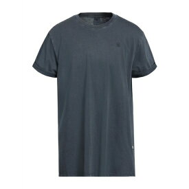 【送料無料】 ジースター メンズ Tシャツ トップス T-shirts Navy blue
