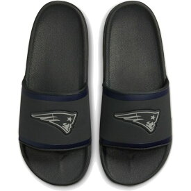 ナイキ メンズ サンダル シューズ New England Patriots Nike Off Court Wordmark Slide Sandals