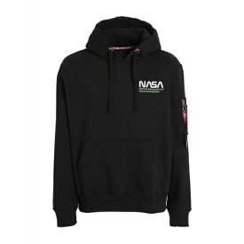 【送料無料】 アルファインダストリーズ メンズ パーカー・スウェットシャツ アウター Sweatshirts Black