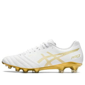 ASICS �A�V�b�N�X �����Y �X�j�[�J�[ �yASICS DS Light X-Fly Pro Soccer Shoes 'White Gold' 1101A025-122�z �T�C�Y US_7.5(25.5cm)