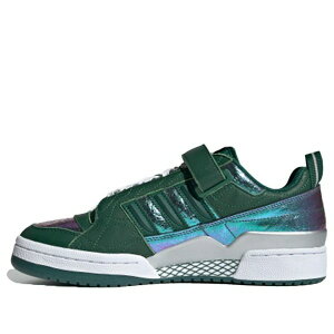 adidas �A�f�B�_�X �����Y �X�j�[�J�[ �yadidas Forum Low Shoes 'Green Purple' H04198�z �T�C�Y US_M_4