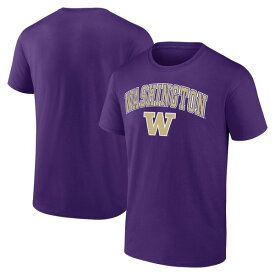 ファナティクス メンズ Tシャツ トップス Washington Huskies Fanatics Branded Campus TShirt Purple