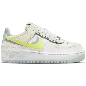 Nike iCL fB[X Xj[J[ yNike Air Force 1 Low Shadow White Lemon Twist (Women's)z TCY US_7(24.0cm) White/Light Lemon Twist/Wolf Grey