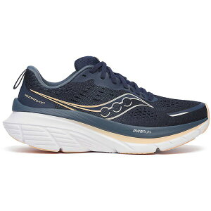 Saucony �T�b�J�j�[ ���f�B�[�X �X�j�[�J�[ �ySaucony Guide 18 Navy Apricot (Women's)�z �T�C�Y US_W_11 Navy/Apricot