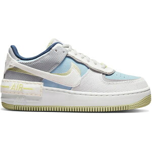 Nike iCL fB[X Xj[J[ yNike Air Force 1 Low Shadow On The Bright Side (Women's)z TCY US_6.5(23.5cm) Light Grey/White/Blue-Lime