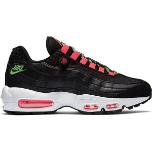 Nike iCL fB[X Xj[J[ yNike Air Max 95 Worldwide Black (Women's)z TCY US_7.5(24.5cm) Black/Green Strike-Flash Crimson-White