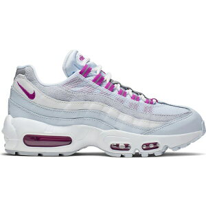Nike iCL fB[X Xj[J[ yNike Air Max 95 Football Grey Hyper Violet (Women's)z TCY US_6(23.0cm) Football Grey/Summit White-White-Hyper Violet