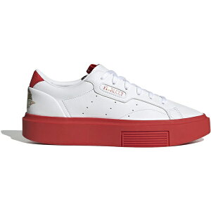 adidas AfB_X fB[X Xj[J[ yadidas Sleek Super Fiorucci (Women's)z TCY US_5.5(22.5cm) Footwear White/Red/Core Black