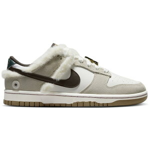 Nike �i�C�L ���f�B�[�X �X�j�[�J�[ �yNike Dunk Low Mink and Jewels (Women's)�z �T�C�Y US_8.5(25.5cm) Sail/Baroque Brown-Sail-Dark Driftwood-Pro Green