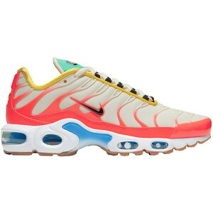 Nike �i�C�L ���f�B�[�X �X�j�[�J�[ �yNike Air Max Plus Vibrant Tropical (Women's)�z �T�C�Y US_9(26.0cm) Peach/Yellow/Teal/Sail/White/Black