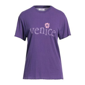 【送料無料】 エアル レディース Tシャツ トップス T-shirts Dark purple