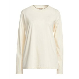 【送料無料】 ジェントリーポルトフィーノ レディース Tシャツ トップス T-shirts Ivory
